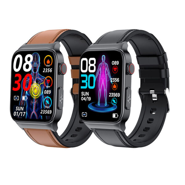 E500 ECG Smartwatch with Blood Glucose Monitoring - Image 3