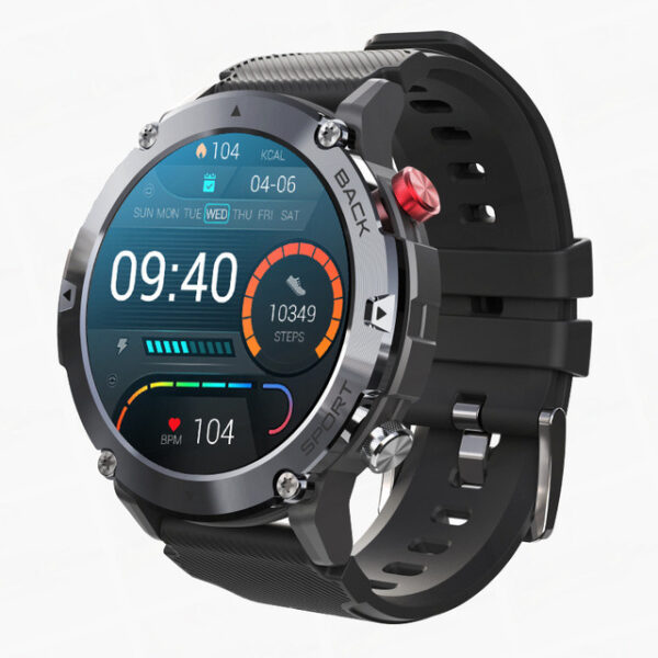 C21 Smartwatch Outdoor – Bluetooth Calling, Health Monitoring, 20 Sport Modes, IP68 Waterproof